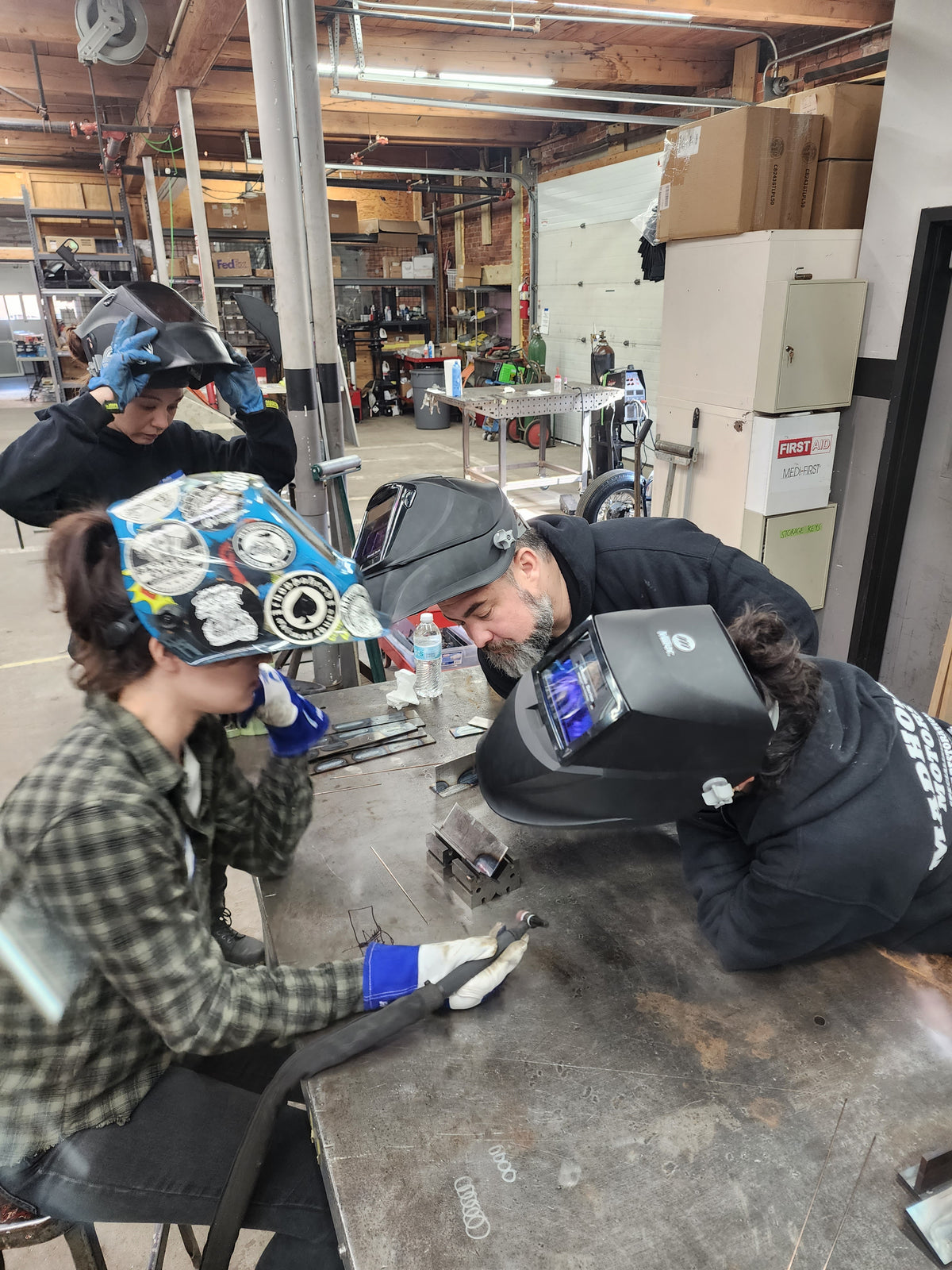Intermediate Intro to Fabrication and TIG Welding-Aluminum