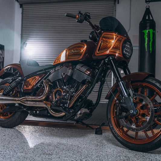 Gas Tank with Knee Cut Outs