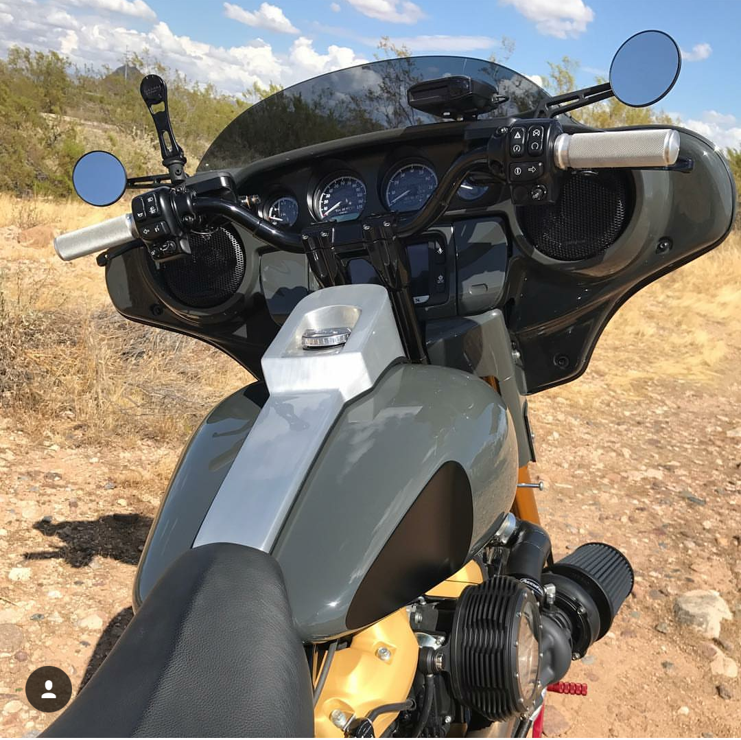 Gas Tank with Knee Cut Outs